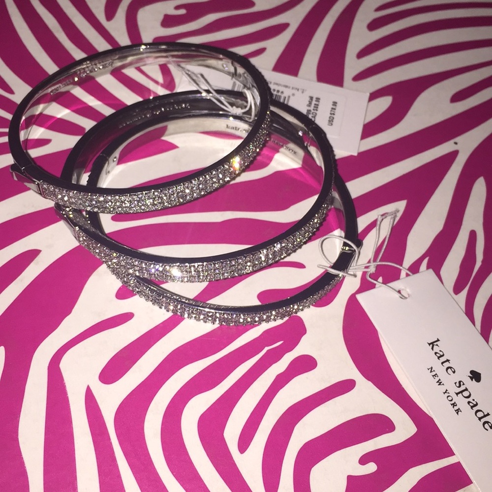 Kate Spade ♠️ Silver Diamond bracelet
